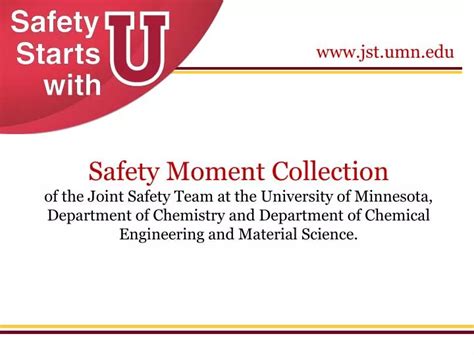 Ppt Use These Safety Moments As You See Fit Powerpoint Presentation