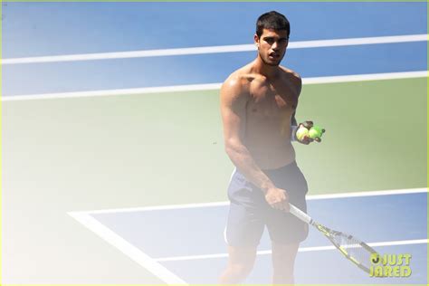 Carlos Alcaraz Is Your New Tennis Crush See His Shirtless U S Open Practice Photos