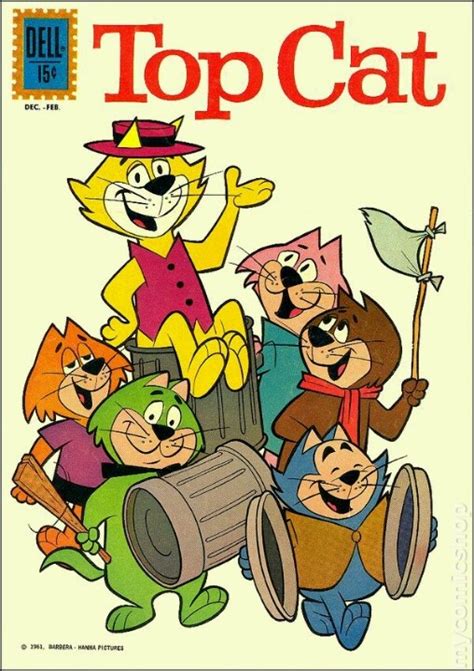 Top Cat Classic Cartoon Characters Classic Cartoons Vintage Comic Books
