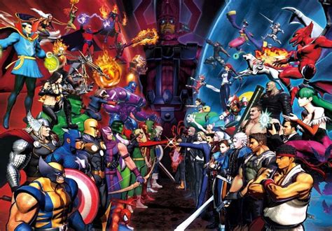 Marvel And Capcom Good Vs Evil Battles Comic Vine