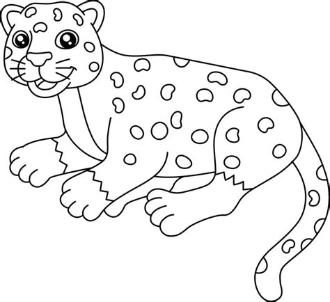 Dibujos De Jaguar En Un árbol Para Colorear Para Colorear Pintar E
