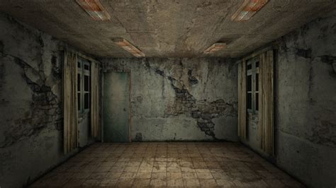 Premium Photo The Interior Design Of Horror And Creepy Damage Empty Room