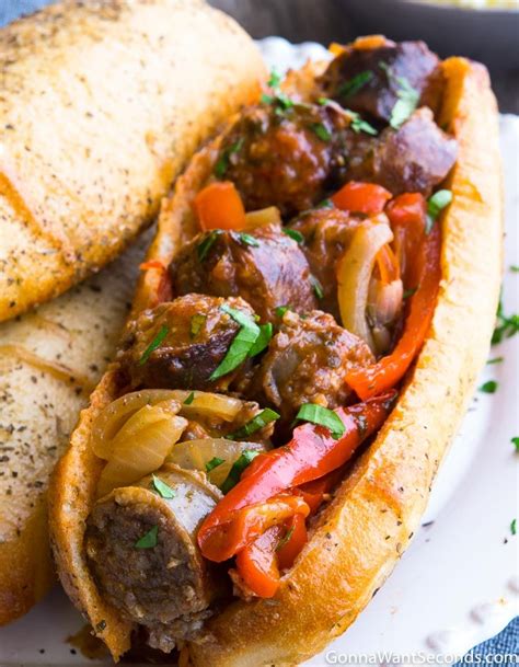 Italian Sausage And Peppers Recipe Italian Sausage Sausage And