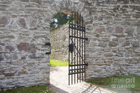 4.4 out of 5 stars 129. Open Gate Door In A Stone Wall Photograph by Jaak Nilson