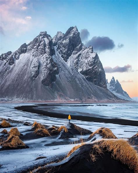This Impressive Mountain Is Called Vestrahorn And It Is Located On The Stokksnes Peninsula In