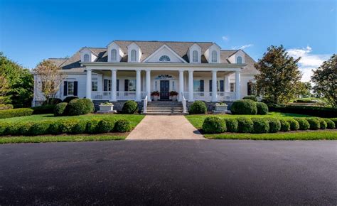 17000 Square Foot Traditional Southern Style Mansion In Lexington Ky
