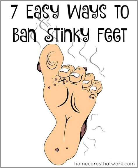 curing smelly feet is usually a simple matter let s look at 7 methods for getting rid of foul