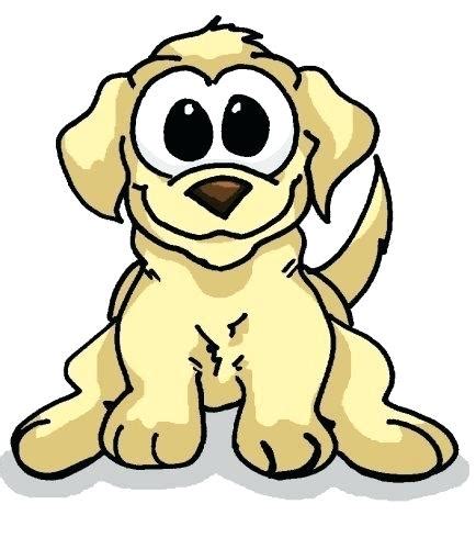 Cute Dog Cartoon Drawing Free Download On Clipartmag