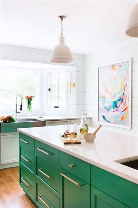 30 Emerald Green Kitchen Cabinets Decoomo