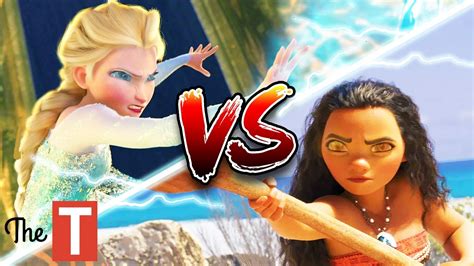 Elsa Vs Moana Disney Princess Battle Who Would Win And Why