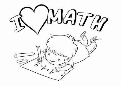 Coloring Clipart Addition Math Pages Clipground