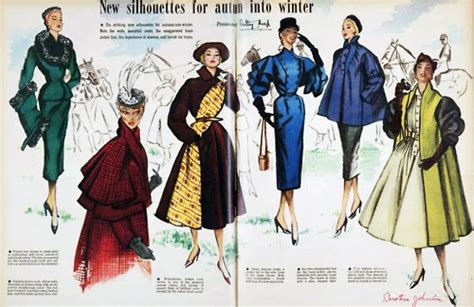 Winter Fashion By Decade 1950s — Bobbins And Bombshells