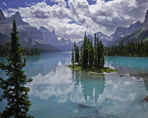 Spirit Island Jasper Canada Photography By Brian Luke Seaward