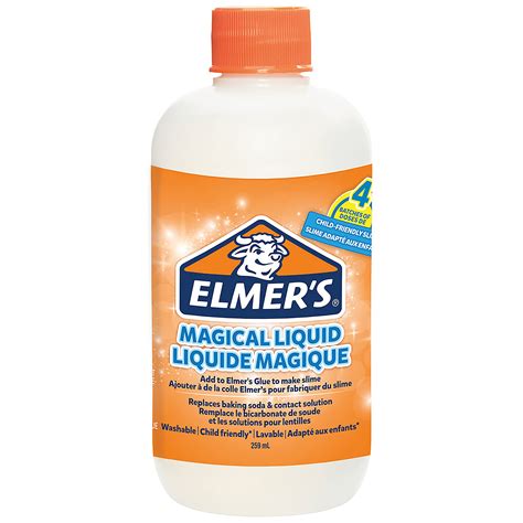 Buy Elmers Glue Slime Magical Liquid Solution 259 Ml Bottle Up To 4
