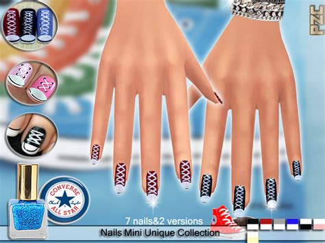 Sims 4 Ccs The Best Nails By Pinkzombiecupcakes