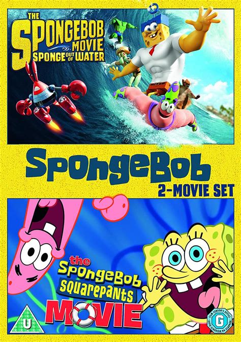 Spongebob Squarepants 2 Movie Set Dvd Free Shipping Over £20 Hmv