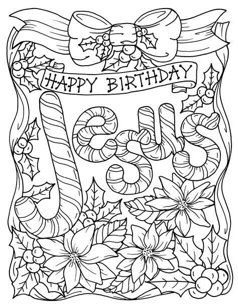 Christian Adult Pages Coloring Pages