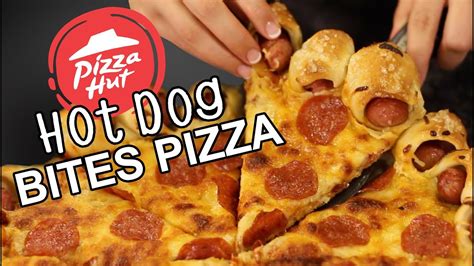Pizza Huts Hot Dog Stuffed Crust Pizza Youtube