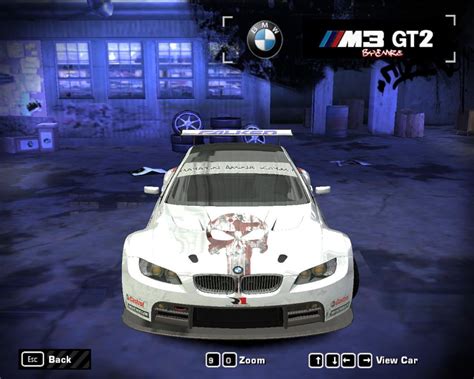 Need For Speed Most Wanted Bmw M Gt Hero Vinyl Nfscars