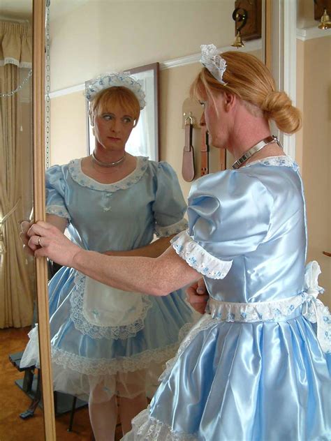 Md0004 Satin French Maids Uniform Maid Looking In Mirror Jparsons2727 Flickr