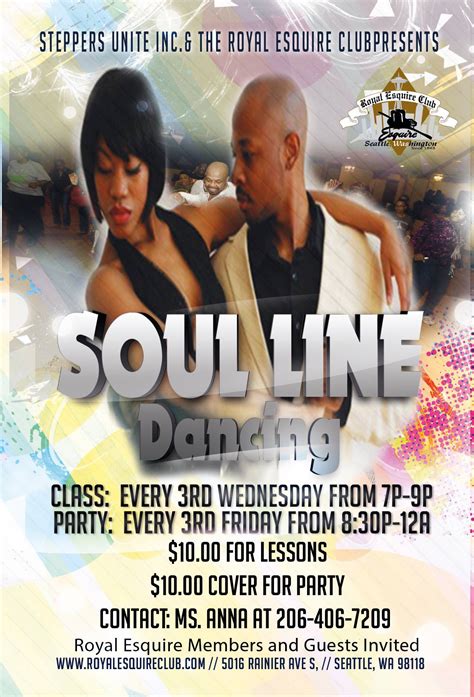 Soul Line Dance Classes And Party Royal Esquire Club
