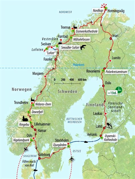 Rundreise Schweden Finnland And Norwegen Saison 2024 Busanreise