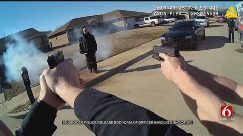 Muskogee Police Release Bodycam Of Fatal Officer Involved Shooting
