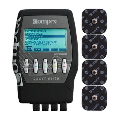 Sport Elite Muscle Stimulator Kit Compex Touch Of Modern