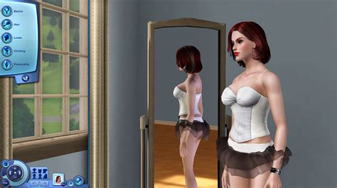 The Sims 3 GECK O S NATURAL BREAST NUDE TOP Breast Fix 3D