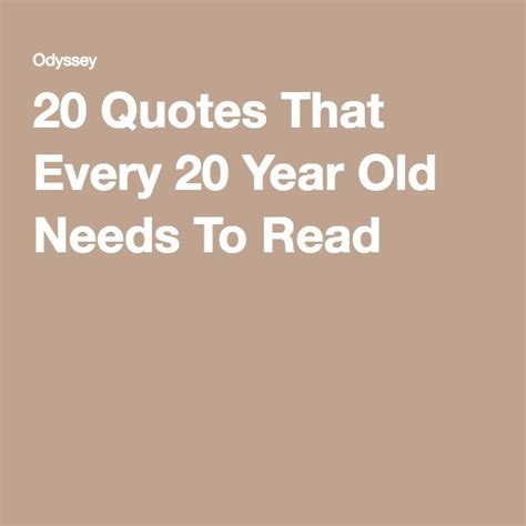 20 years old quotes birthday shortquotes cc