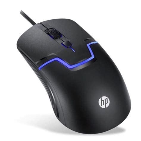 Hp M100 Usb Wired Gaming Mouse With Led Backlight Optical Ergonomic