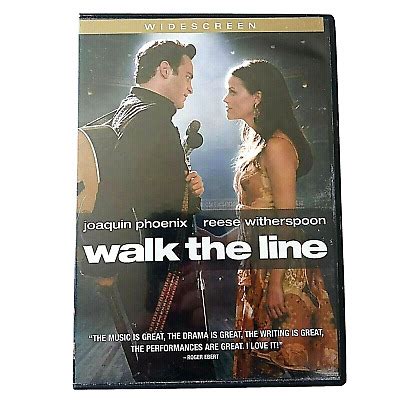 Walk The Line Dvd Widescreen Joaquin Phoenix Reese Witherspoon Ebay