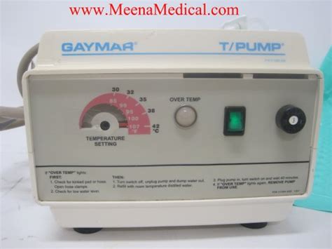 Gaymar Heat Therapy Tpump Tp 500 Preowned In Good Condition