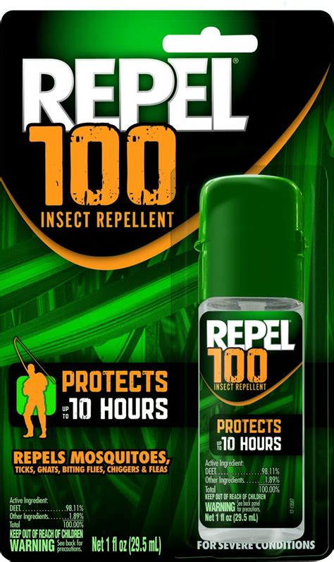 2 Pack Repel 100 Deet Insect Repellent 1 Oz Pump Spray Each