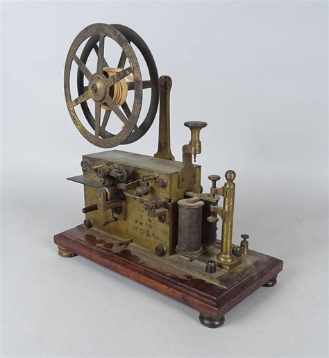 Scientifique Ancien Télégraphe électrique Morse Samuel à Partir De 1853