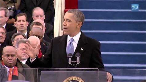 president obama inaugural address 2013 youtube