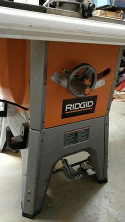 Ridgid R Professional Cast Iron Table Saw For Off