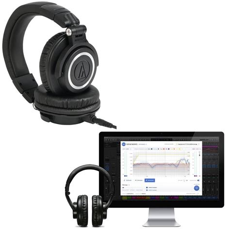 Especially useful in noisy environments. Audio Technica ATH-M50x plus Sonarworks 4 Headphone ...