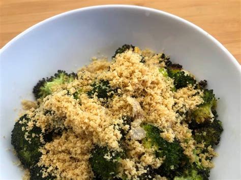 Roasted Broccoli Florets With Toasted Breadcrumb Gremolata Recipe