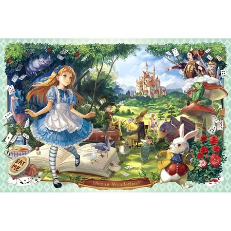 Epoch Jigsaw Puzzle 11 433 Disney Alice In Wonderland 1000 Pieces Ebay
