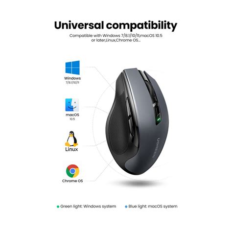 Ugreen 90545 Ergonomic Wireless Mouse
