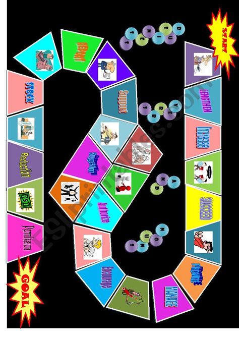 Business Board Game Esl Worksheet By Gmbley