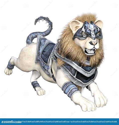 Lion Soldier Stock Illustration Illustration Of Male 54529841