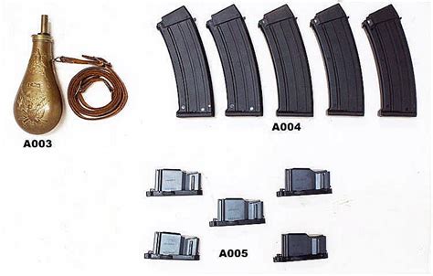 A5 Mauser K98 Detachable Magazines X 5