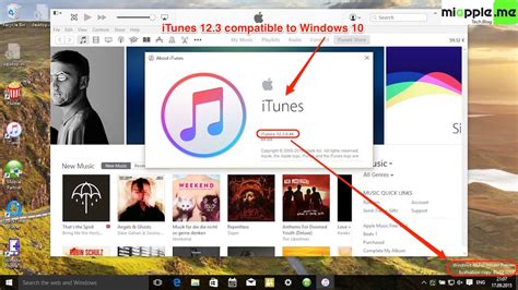 You can always download itunes 12.8 for previous versions of macos, as well as the application for windows. iTunes 12.3 Compatible To Windows 10 - miapple.me