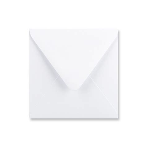 White 120mm Square Envelopes 120gsm