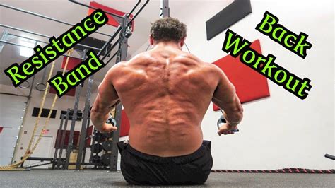 Intense 5 Minute Resistance Band Back Workout Back Workout Routine