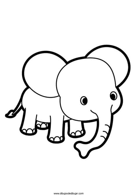 Dibujos De Elefantes Para Pintar - Dibujos Para Pintar