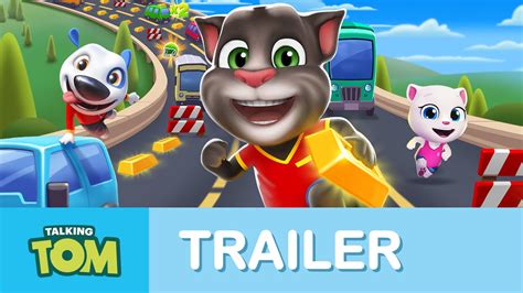 Talking Tom Gold Run Official Launch Trailer Youtube
