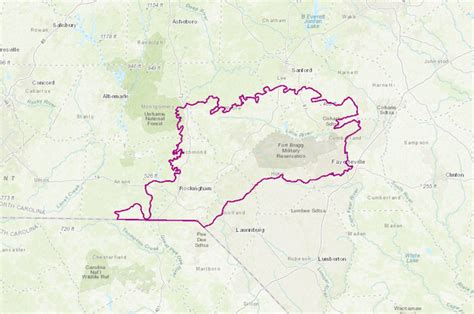 Sandhills Region North Carolina Data Basin